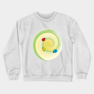 Ladybirds on the Vine Crewneck Sweatshirt